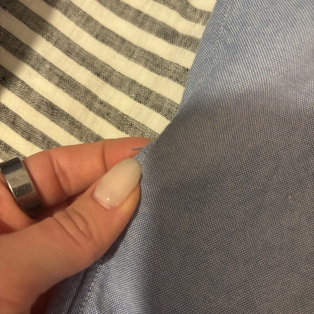 J. Crew slim oxford button down shirt collared long sleeve light blue cotton